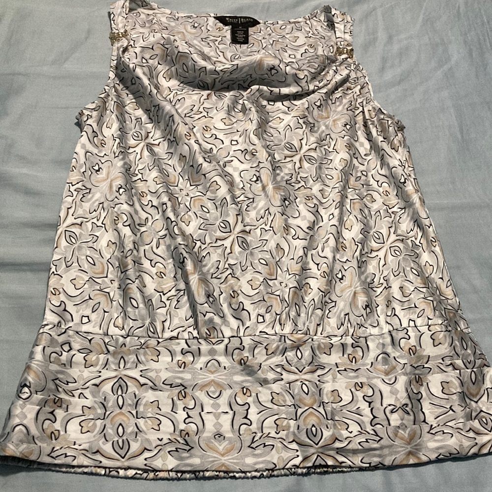 White House Black Market silky top